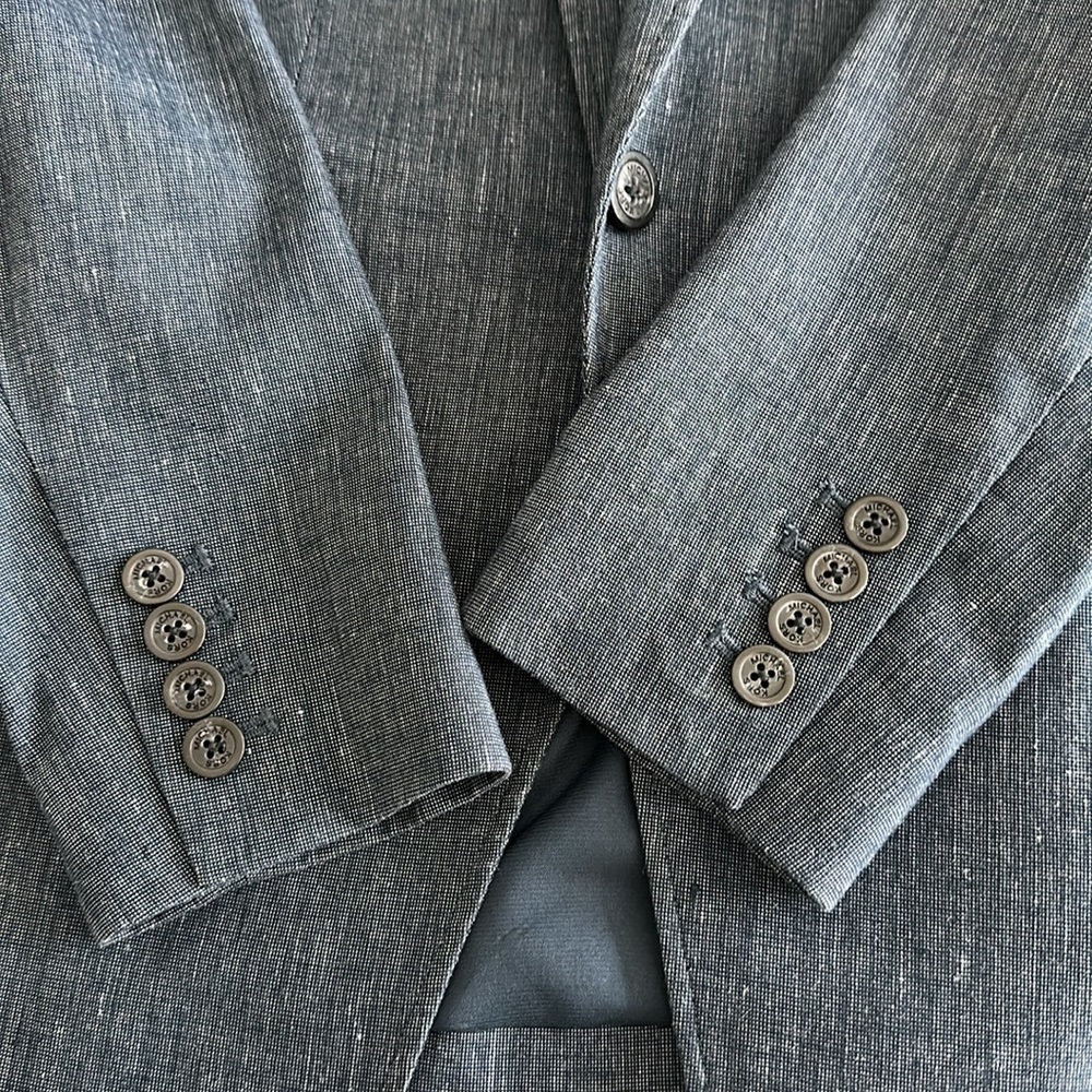 Michael Kors blazer size 6 blue - Picture 6 of 6